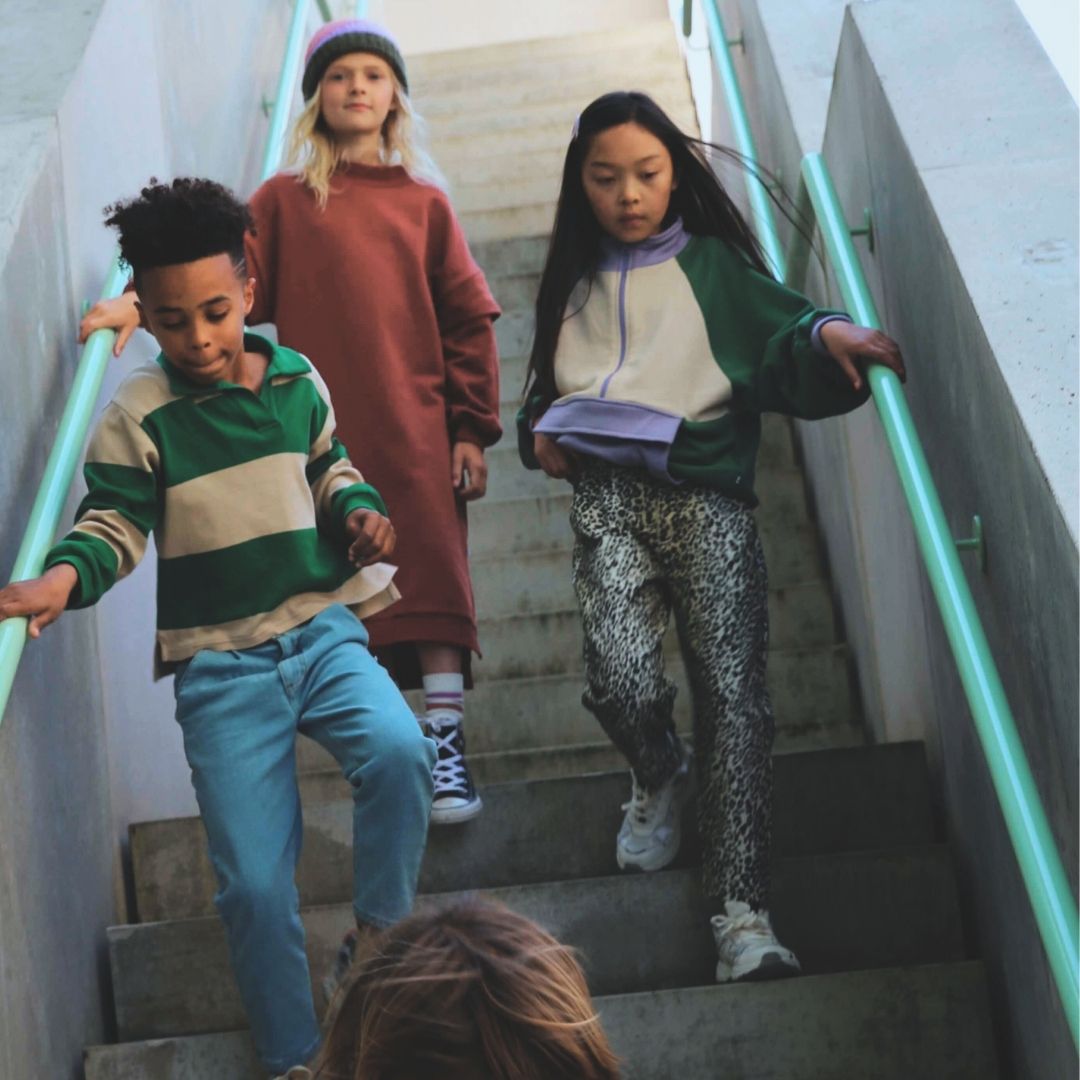 DENIM PANTS LEOPARD 8Y