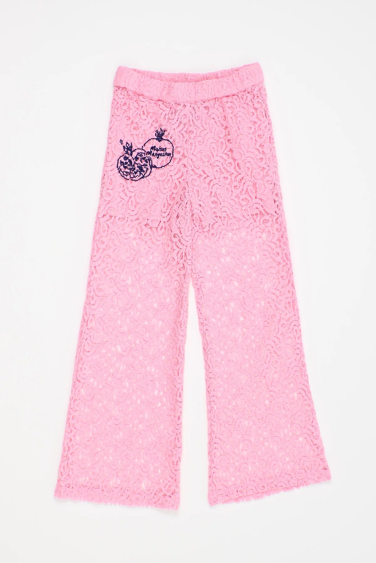 POMMEGRANATE LACE TROUSERS PINK 4/5Y