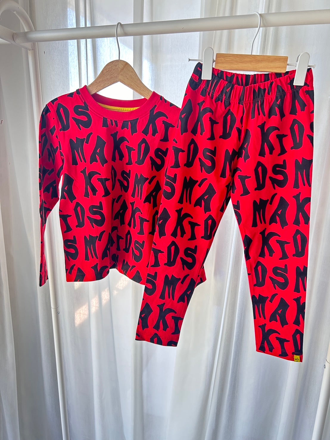 LEGGINGS WITH MAKIDS ALLOVER