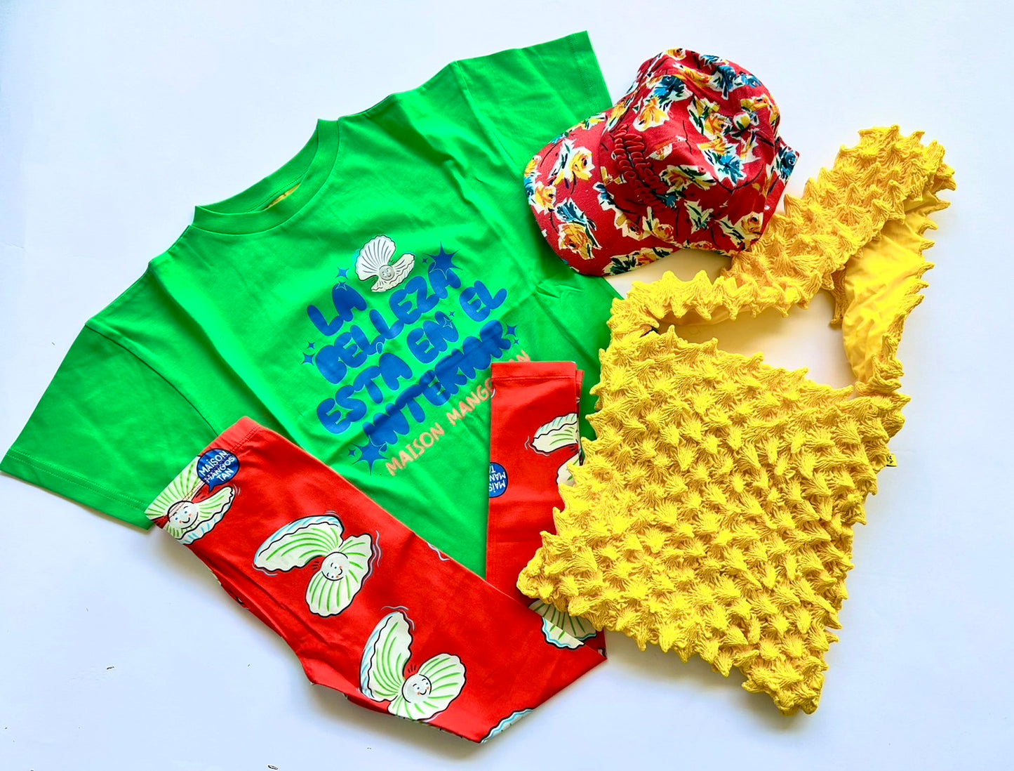 LA BELLEZA T-SHIRT GREEN