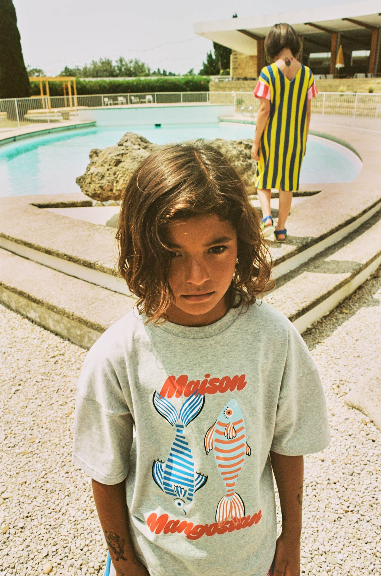 ANCHOVIES T-SHIRT GREY MELANGE 8Y