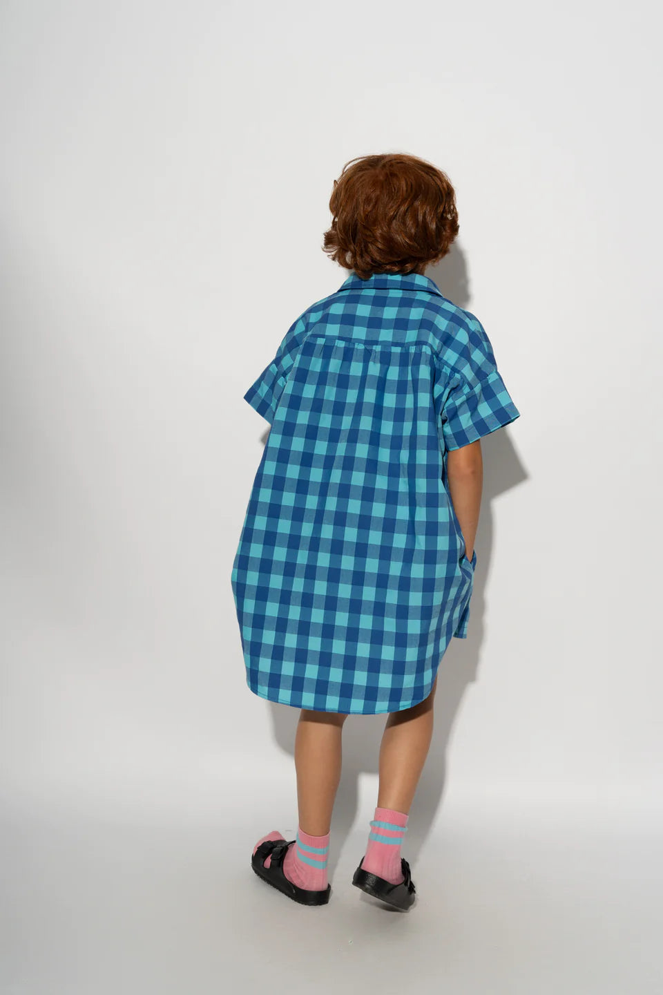 OVERSIZED SHORT SLEEVE SHIRT WITH PLEATED BACK 10Y