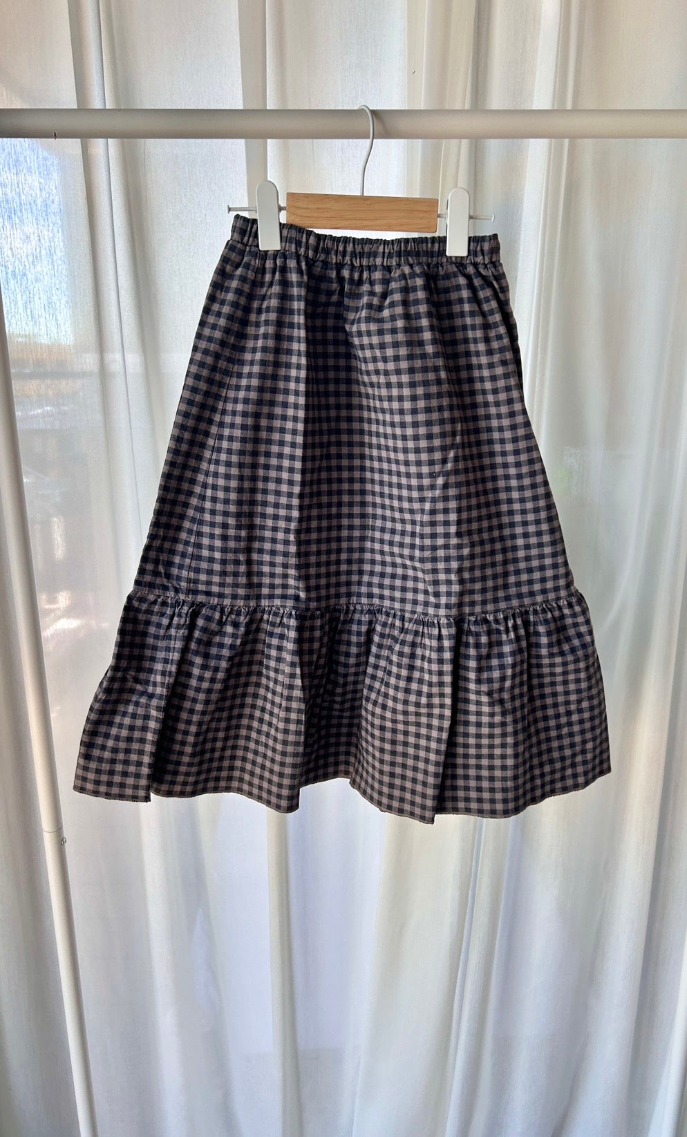 TOM & BOY CHECK SKIRT