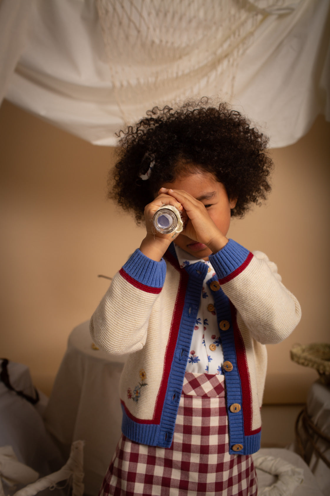 IVORY embroidered jacket