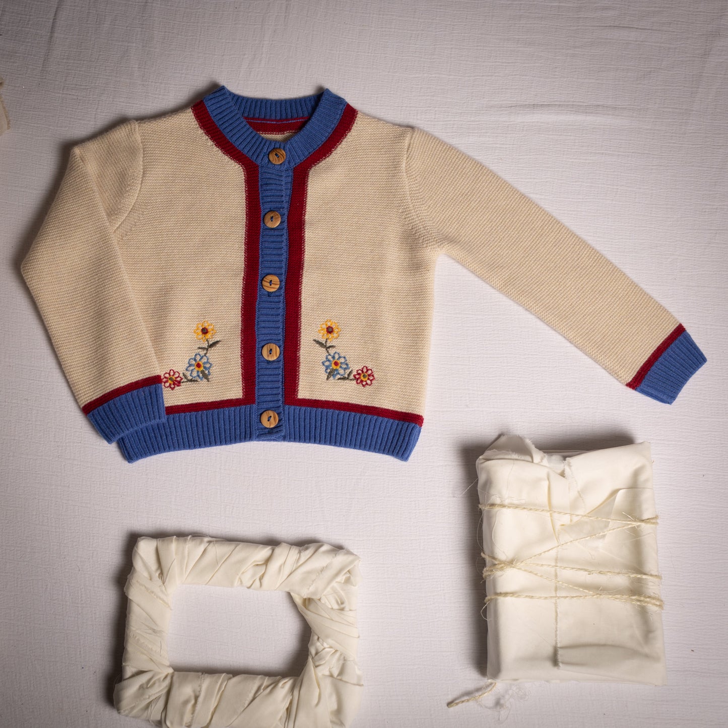 IVORY embroidered jacket