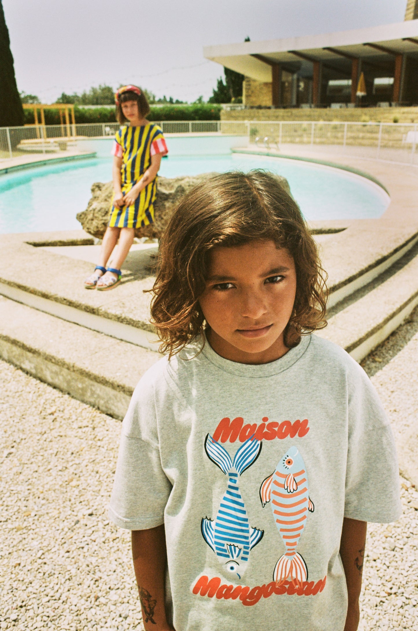 ANCHOVIES T-SHIRT GREY MELANGE 8Y