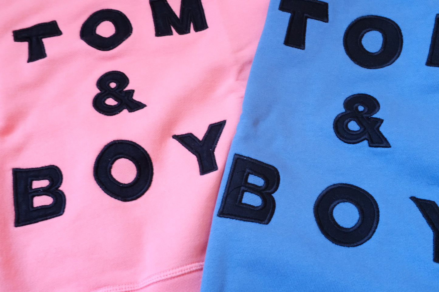 TOM&BOY EMBROIDERED PINK SWEAT SHIRT 4/5Y