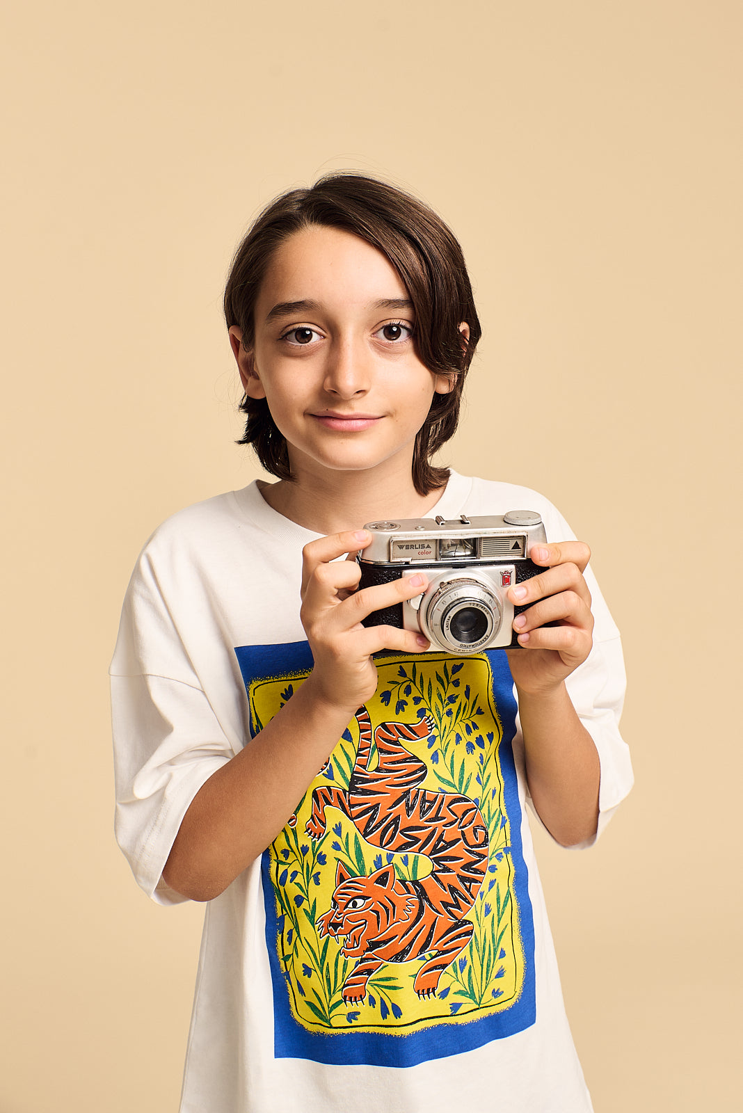 TIGERT-SHIRT CLOUDY WHITE 8Y