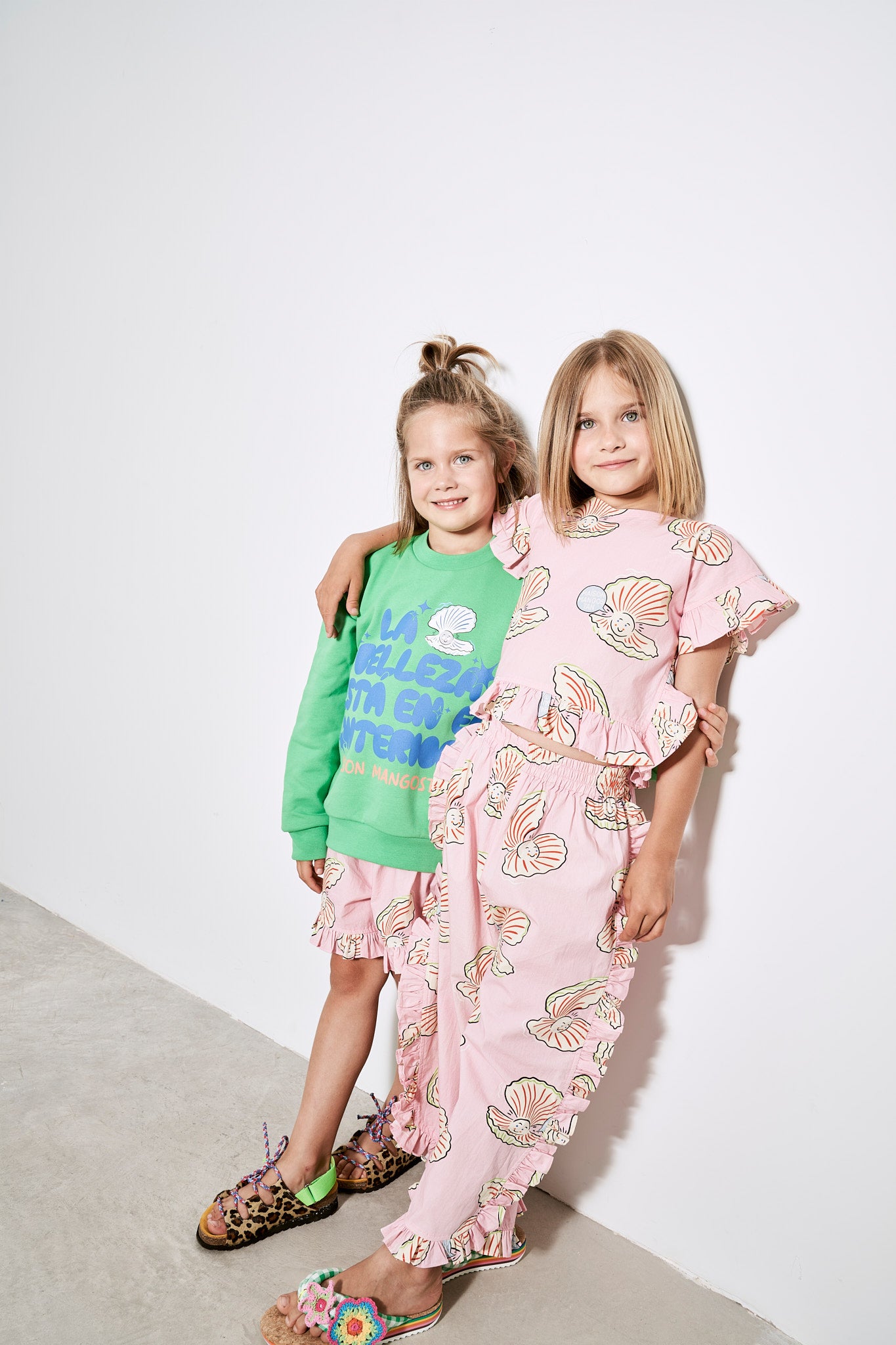 OYSTERS PANTS PINK 8Y