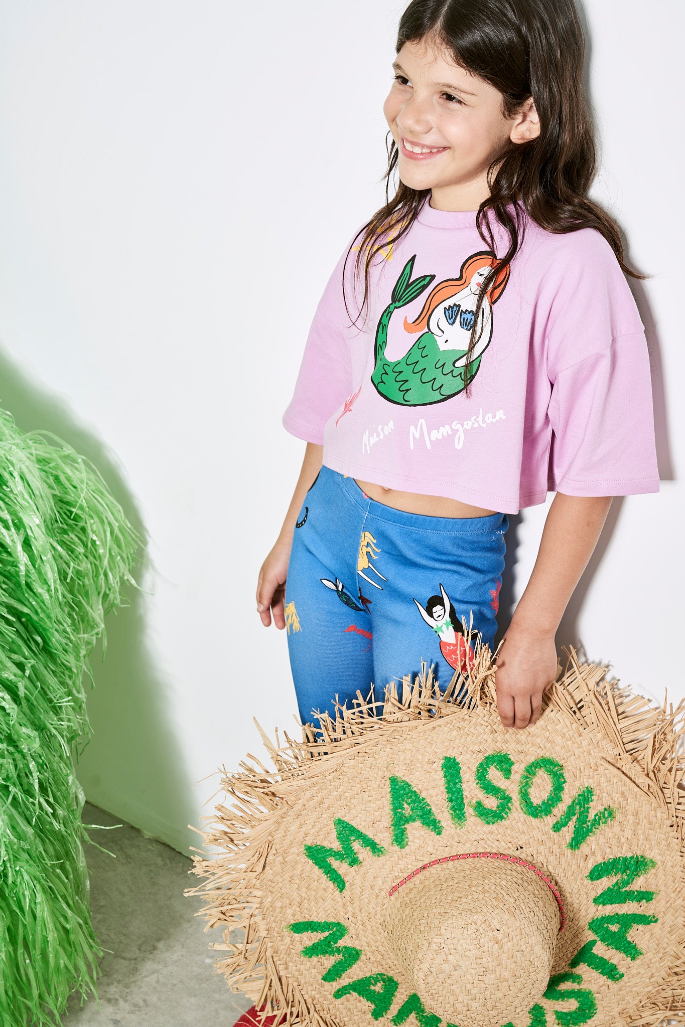 MERMAID LEGGINGS BLUE 10Y
