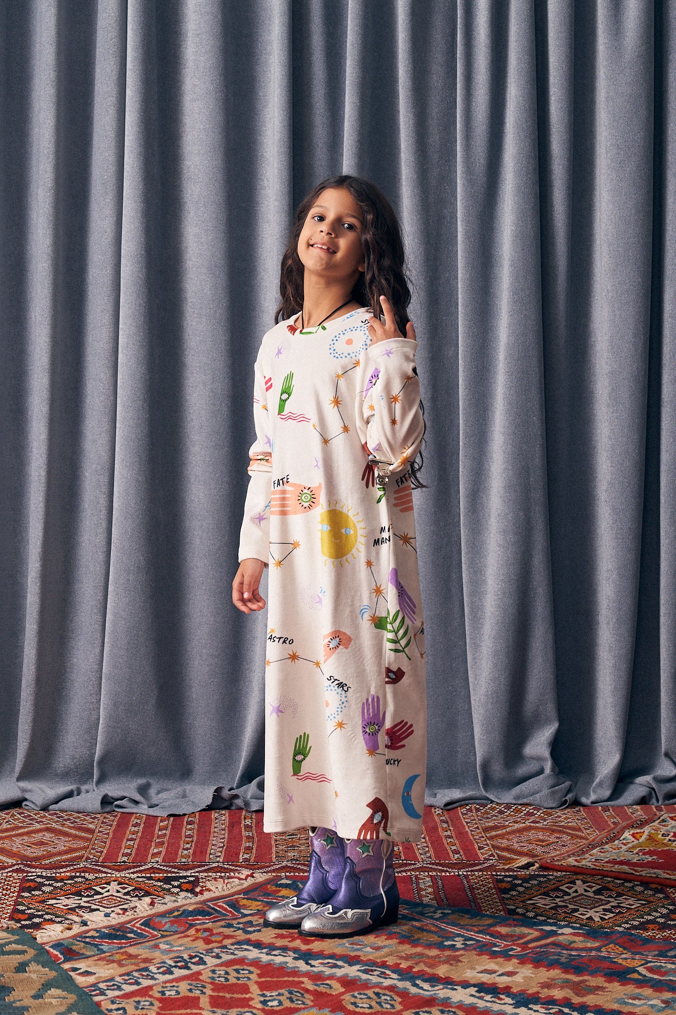 ESOTERIC VELVET DRESS 10Y