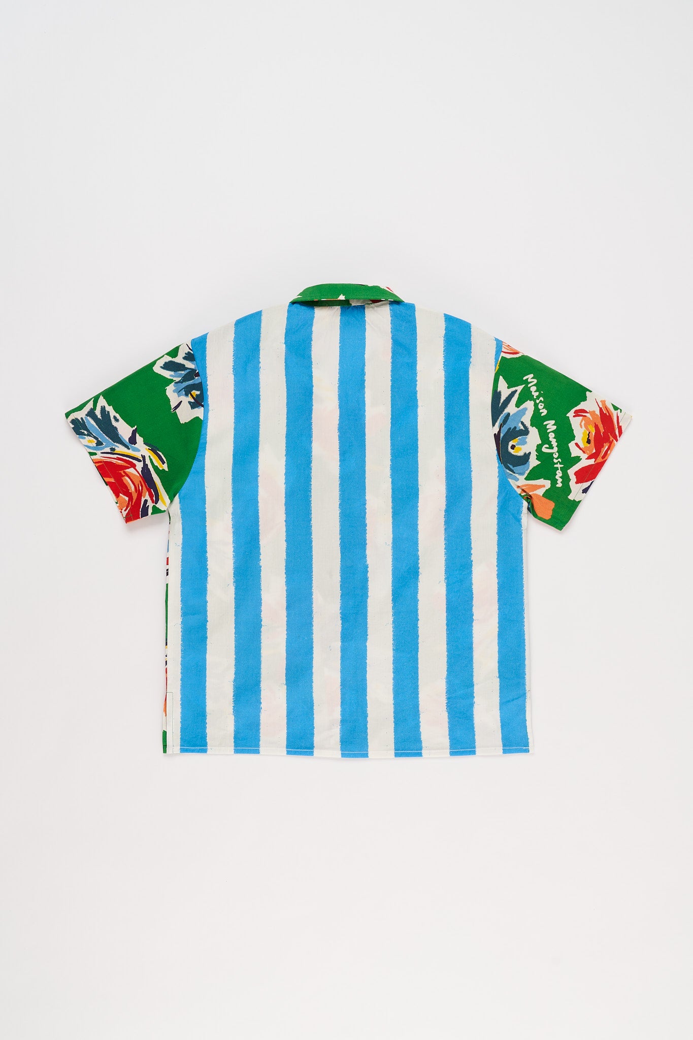 FLOWERS SHIRT GREEN