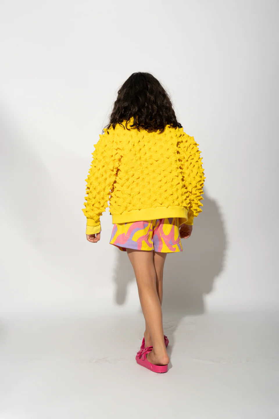 SPIKE YELLOW CARDIGAN