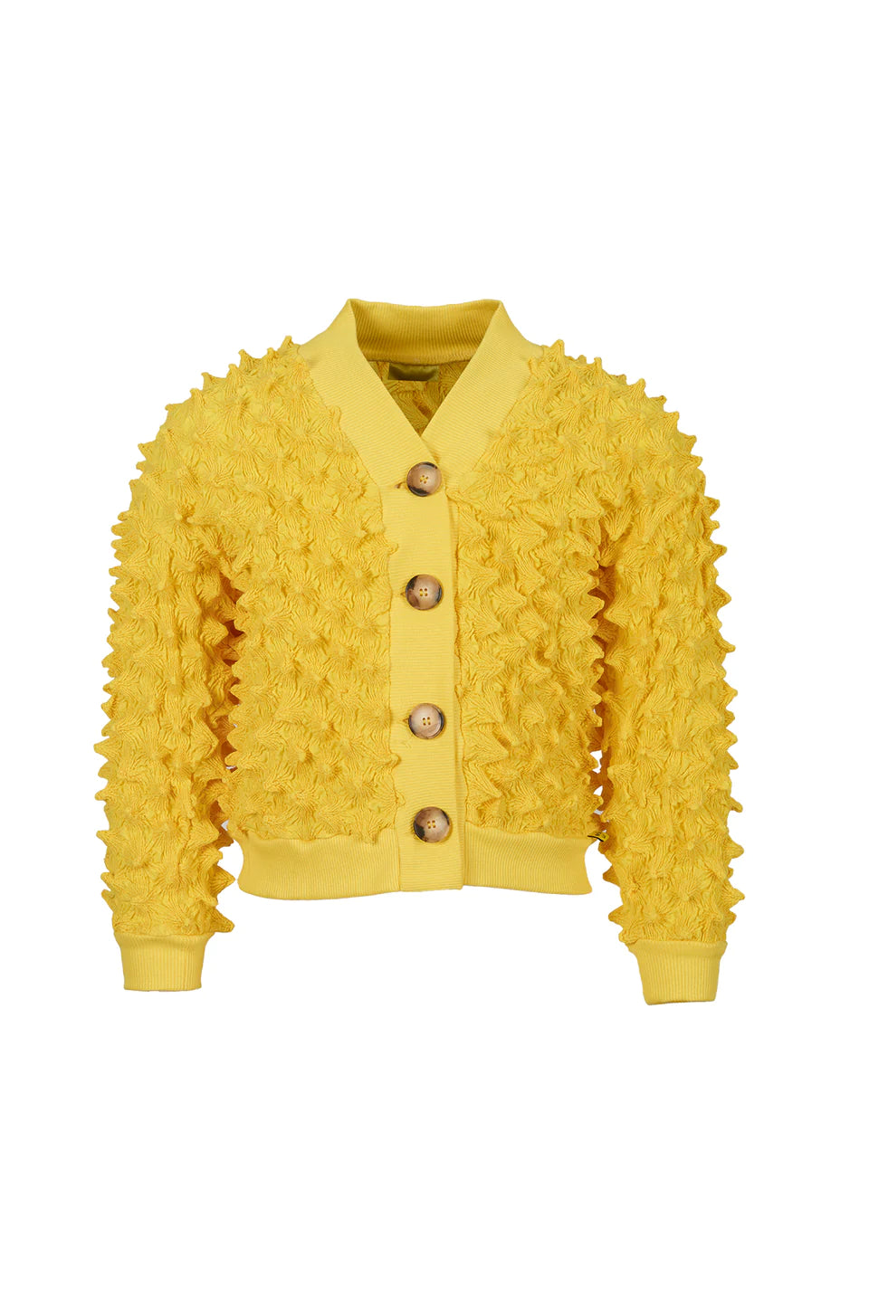 SPIKE YELLOW CARDIGAN