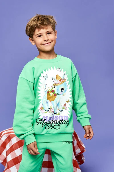 BURRITO PANTS LIGHT GREEN 8Y