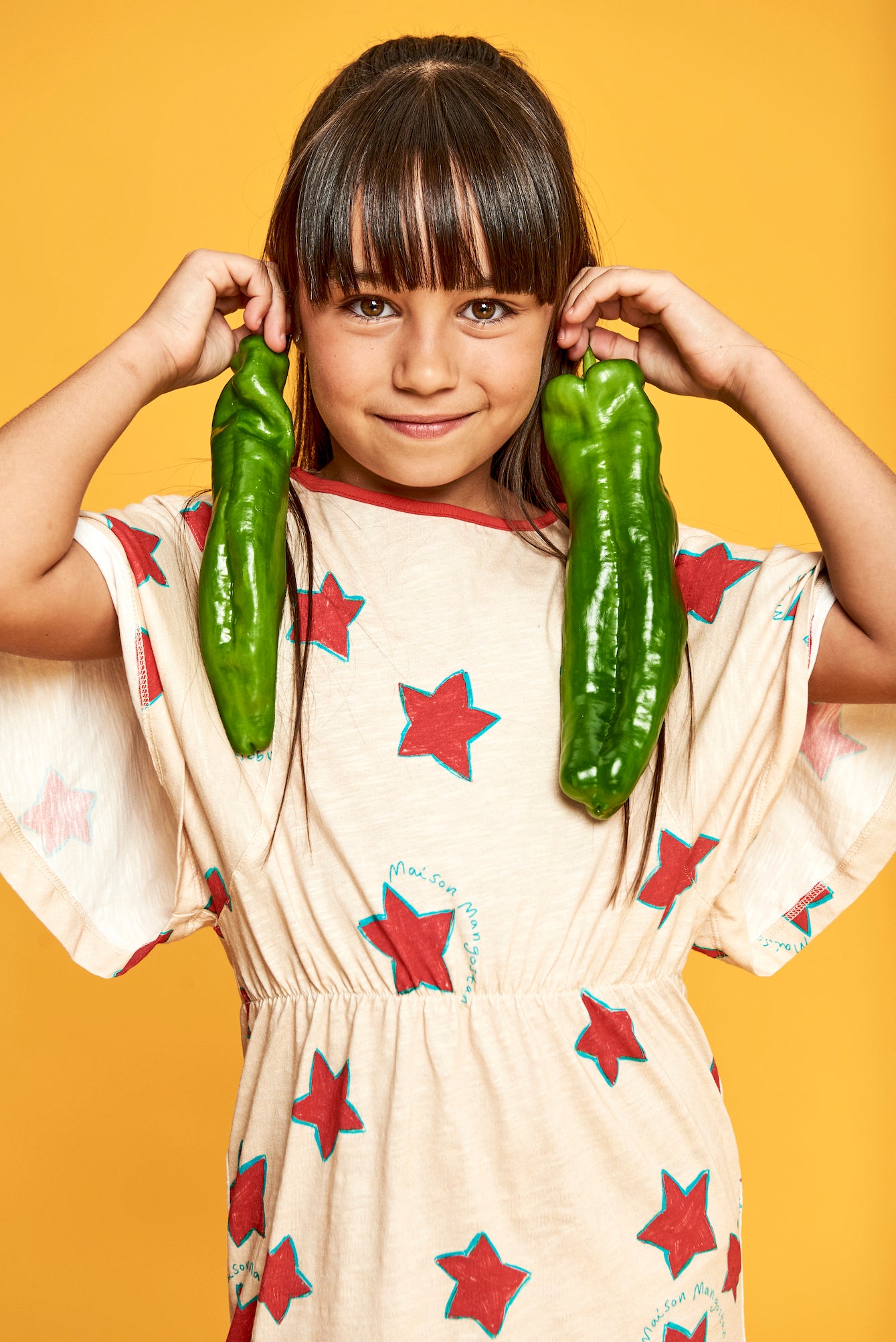 STARS DRESS MACADAMIA 4Y