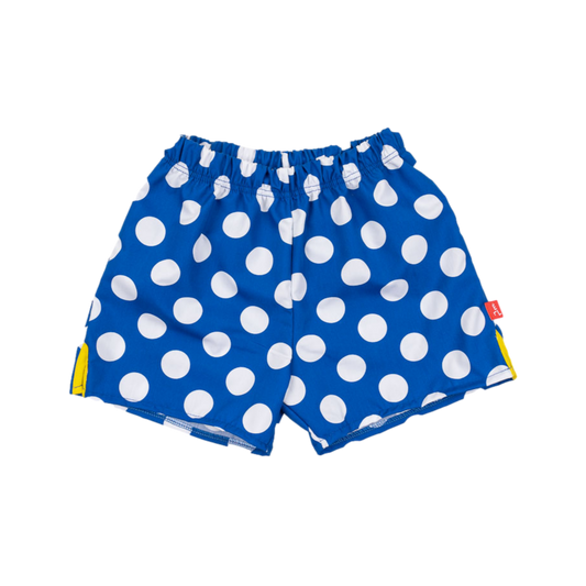 Polka Dot Blue Shorts 7/8Y