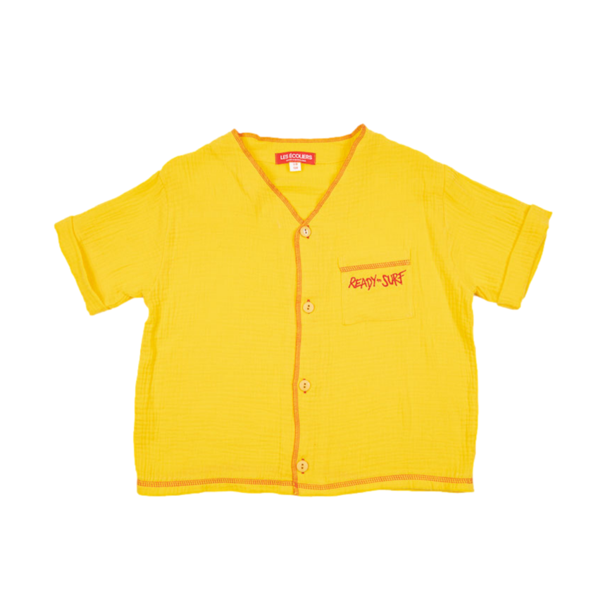 Yellow Muselin shirt