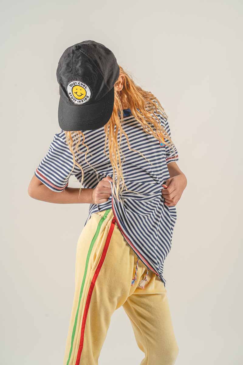 Lost World Stripe T-shirt/Dress 5/6Y