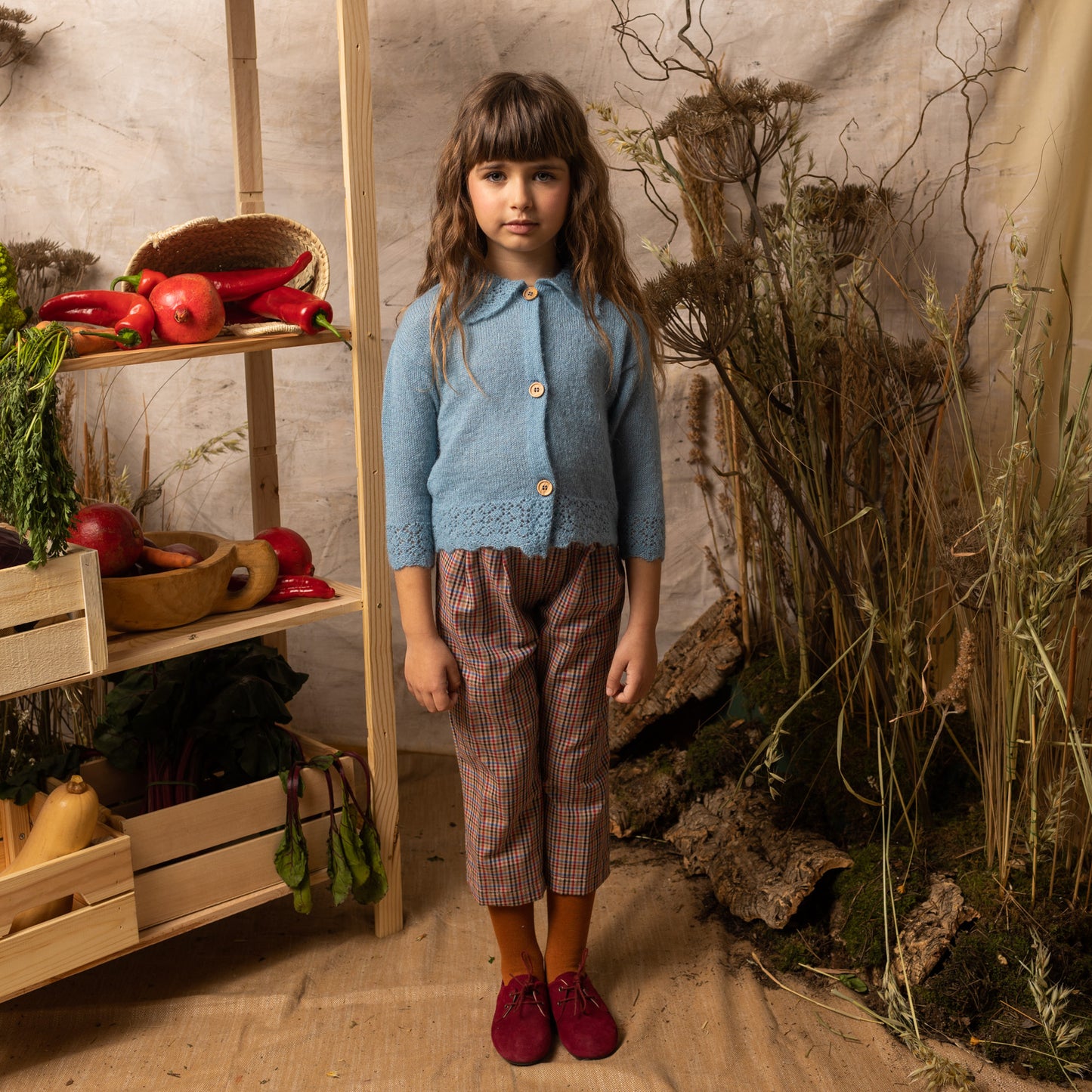 Blue Mohair jacket 4Y