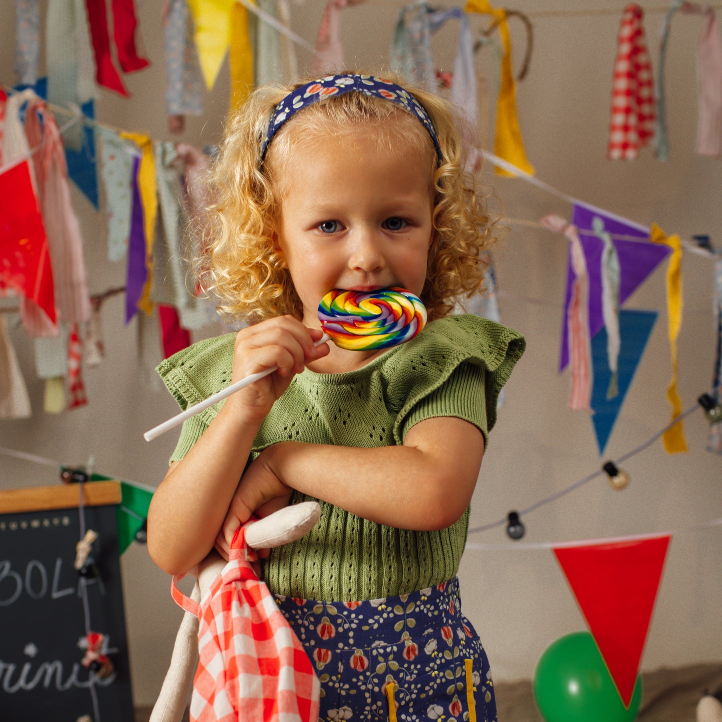 GREEN RUFFLE SWEATER