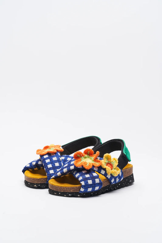 KID PELADILLO FLOWERS SANDALS 30(18cm)