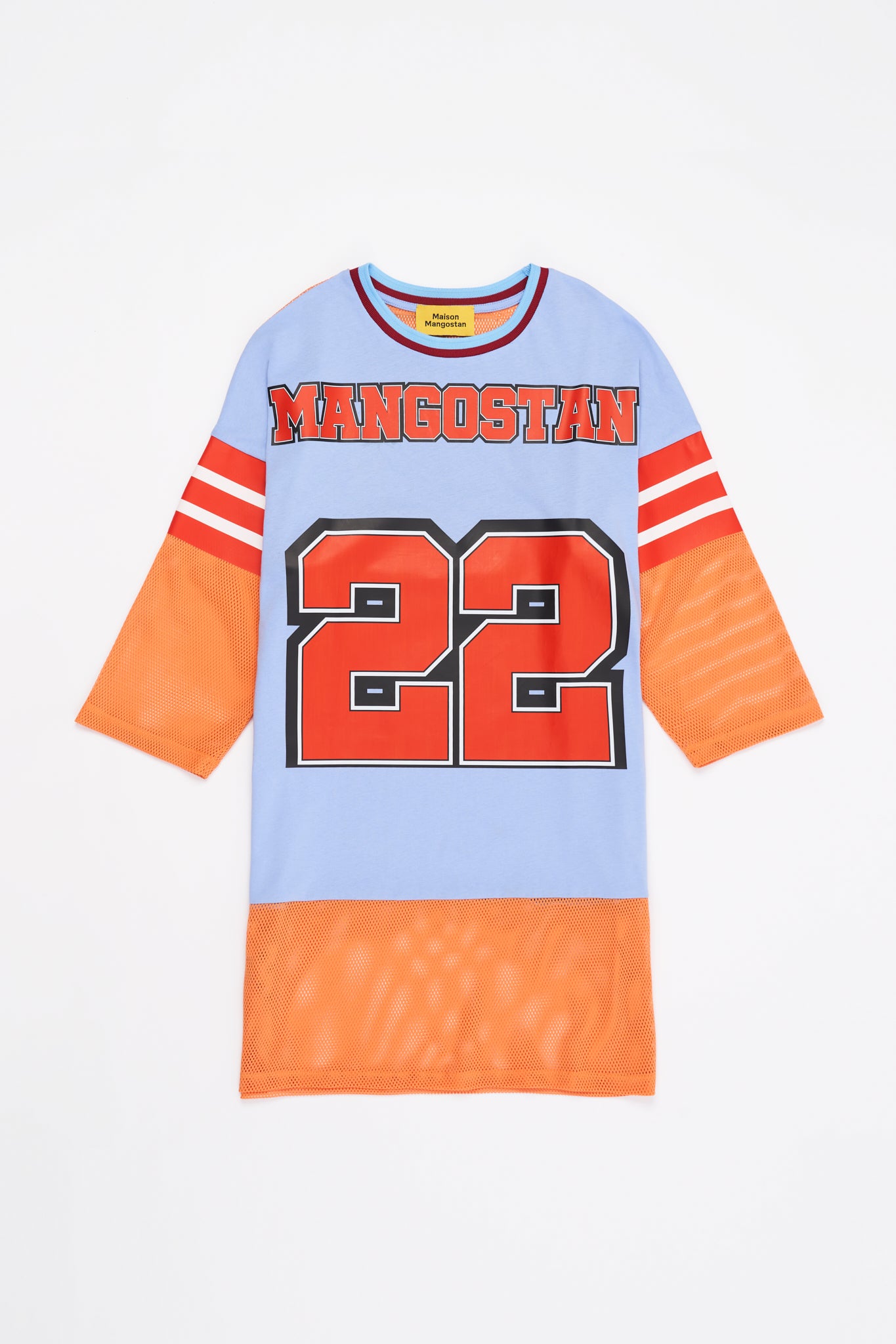 TWENTY TWO TOP/DRESS BLUE/ORANGE