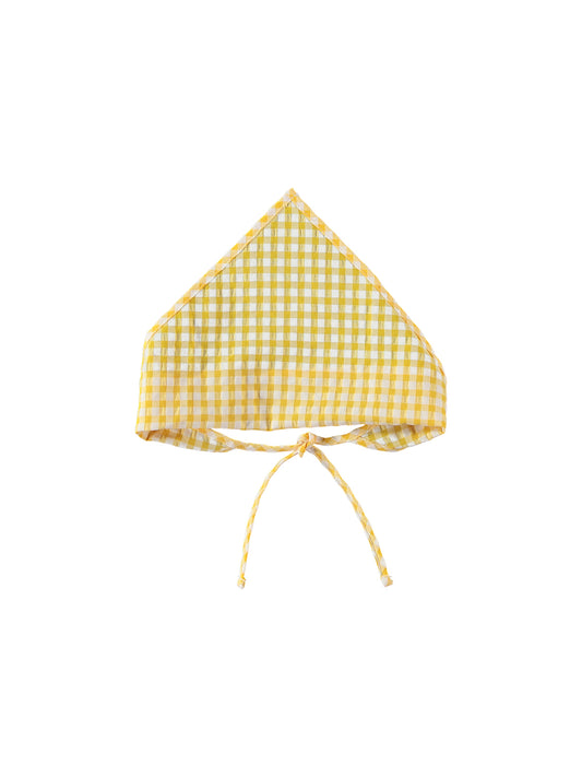 GINGHAM BANDANA (YELLOW)