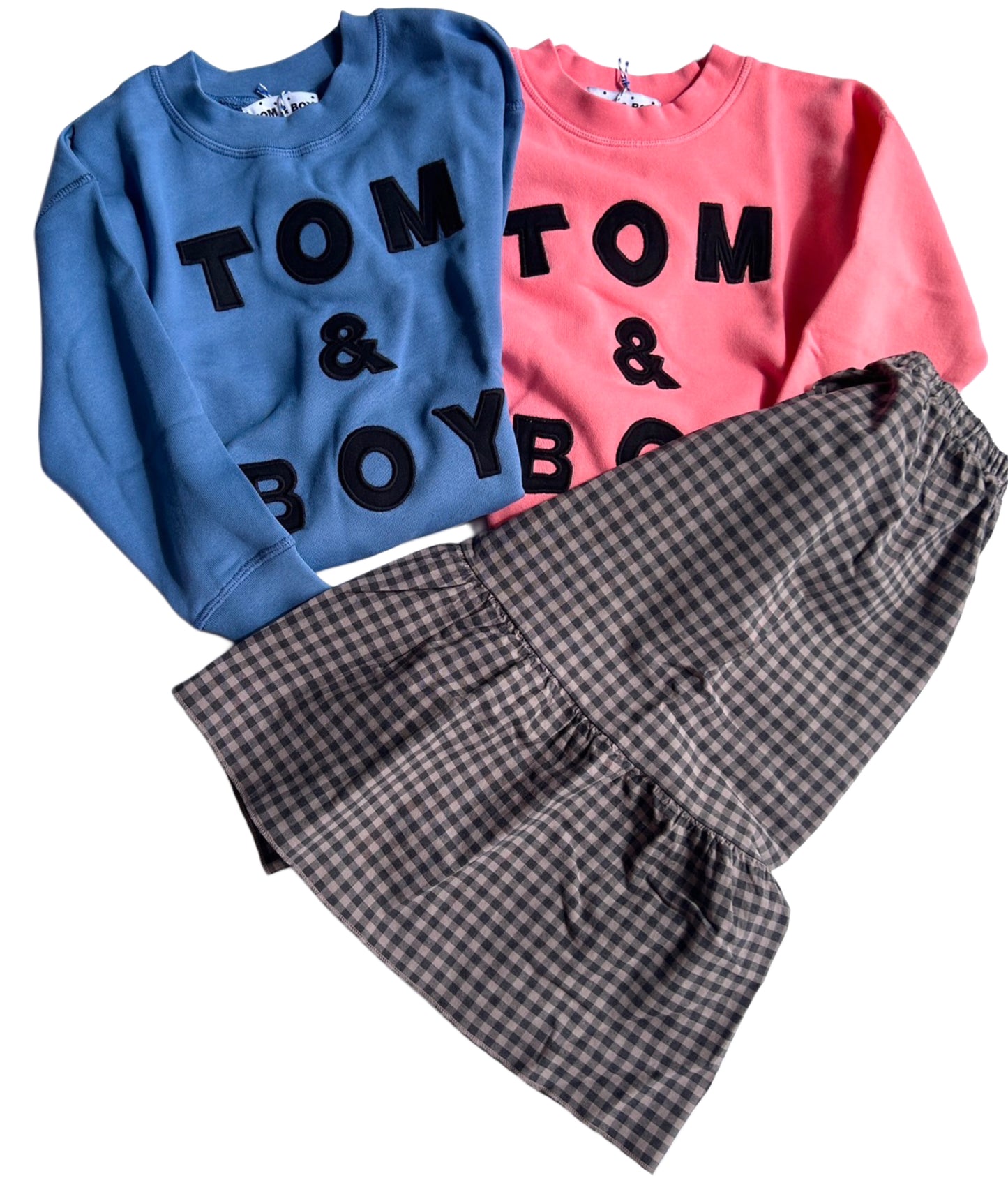 TOM & BOY BLUE EMBROIDERED SWEATSHIRT