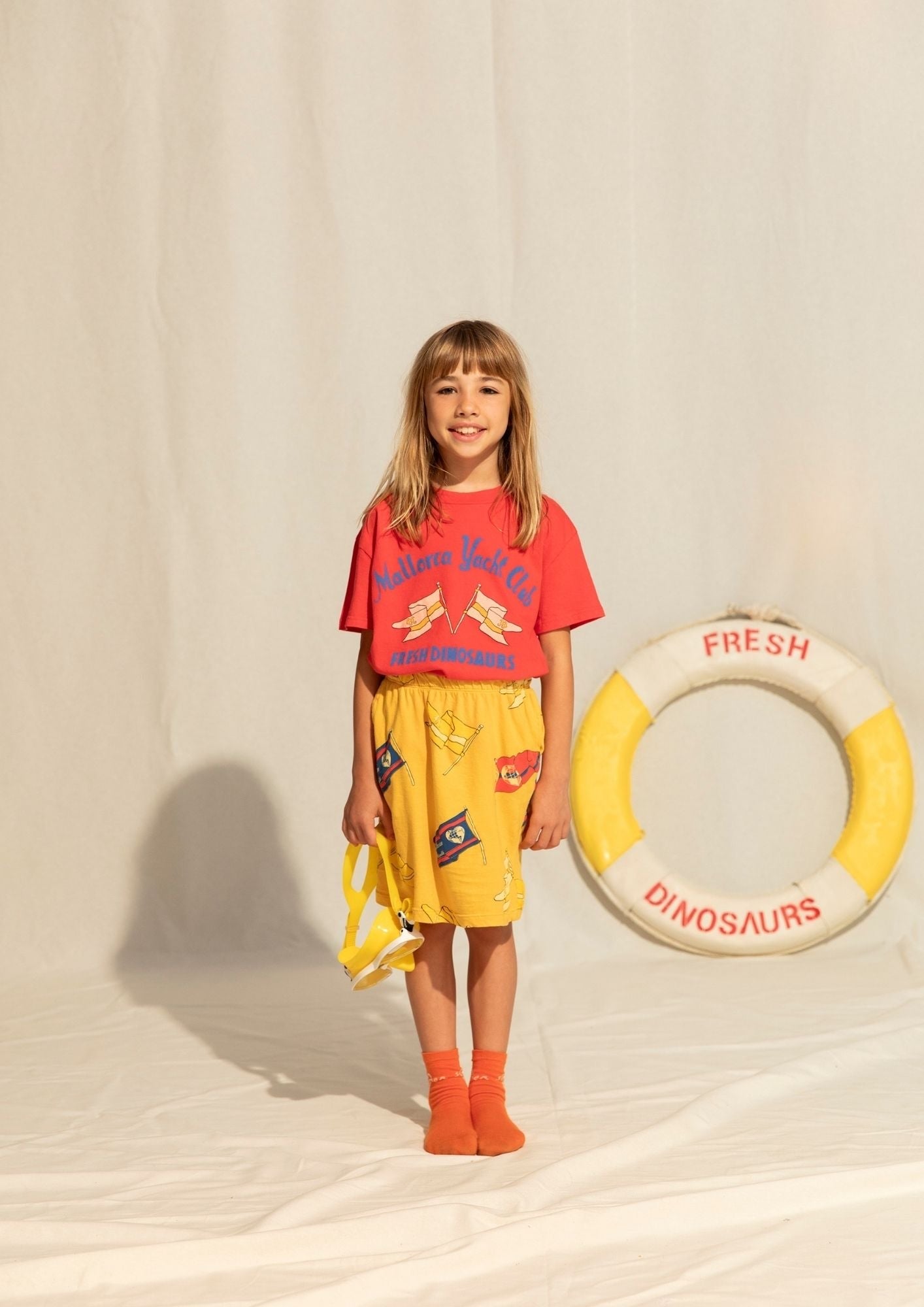 [sample] YATCH CLUB T-SHIRT Red 3Y