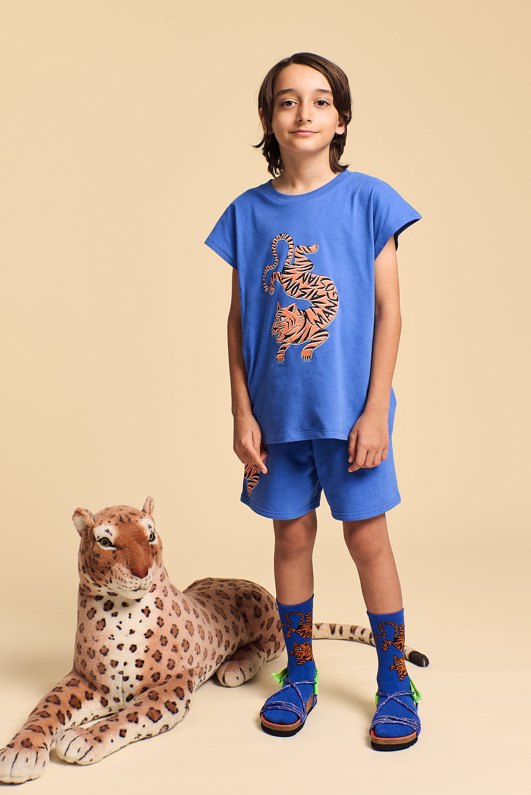 TIGER T-SHIRT BLUE