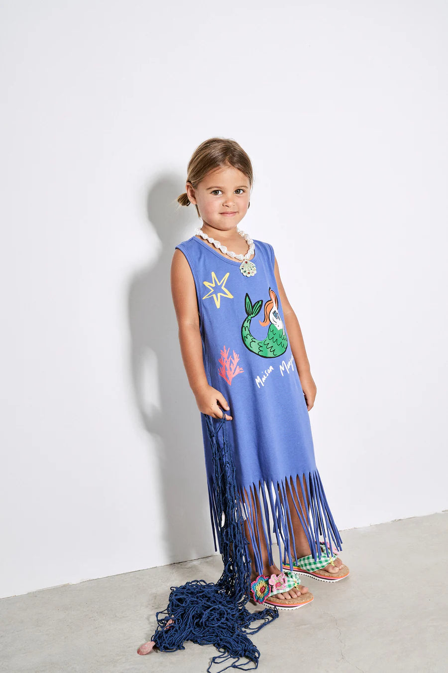 MERMAID FRINGES DRESS