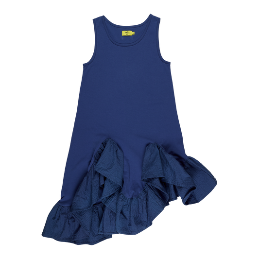 SLEEVELESS FLOUNCE DRESS 6Y