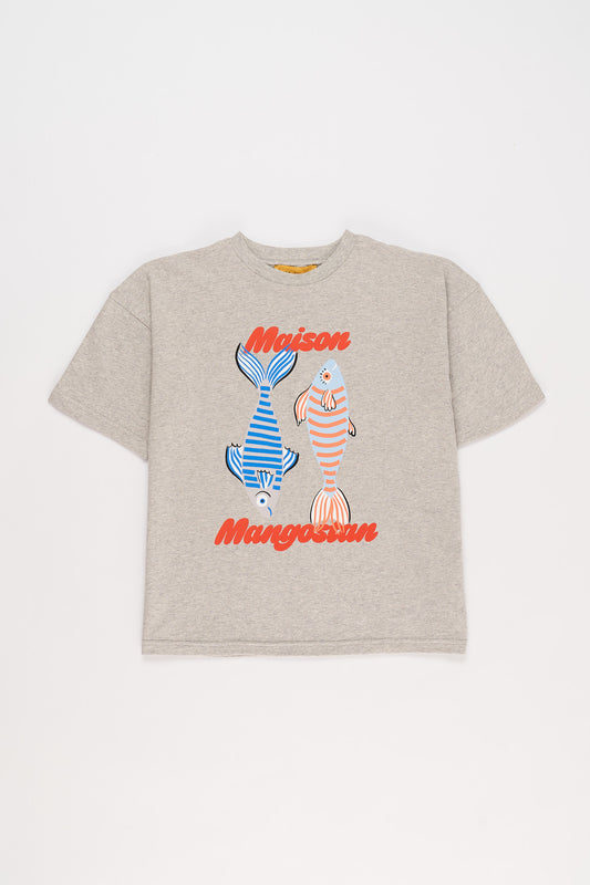 ANCHOVIES T-SHIRT GREY MELANGE 8Y