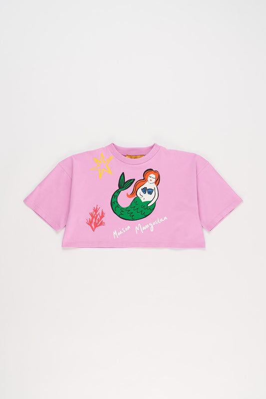 MERMAID T-SHIRT LILAC 8Y