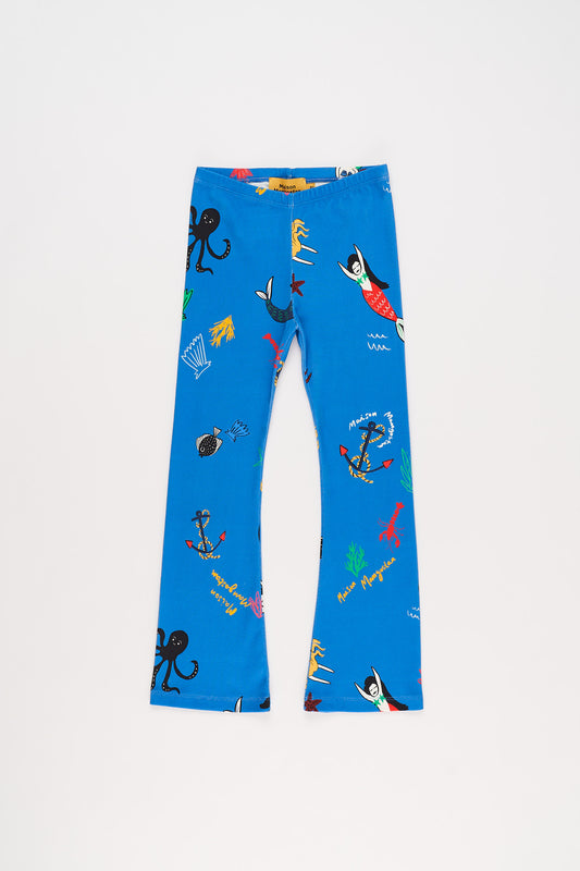 MERMAID LEGGINGS BLUE 10Y