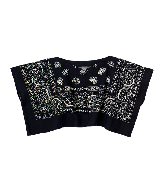 BANDANA TOP Black 8Y