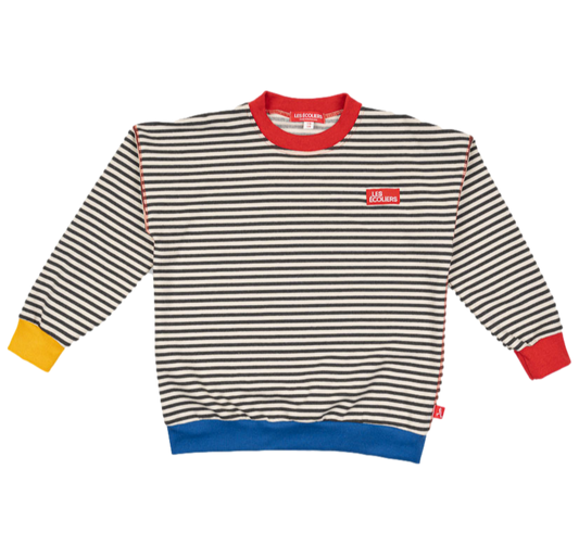 striped sweatshirt