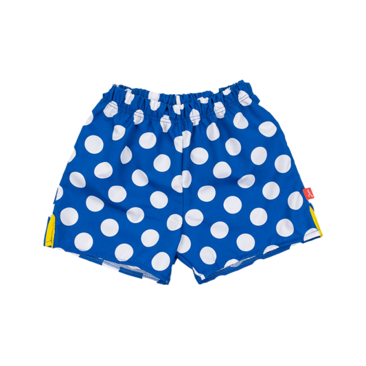 Polka Dot Blue Shorts　