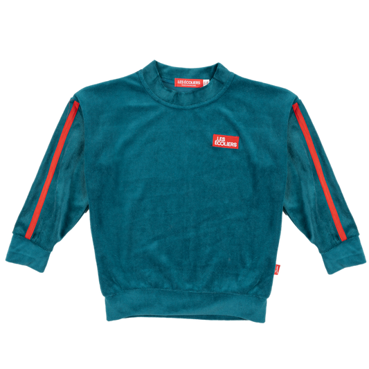 別注 Velvet Sweat Shirt Green 3/4Y