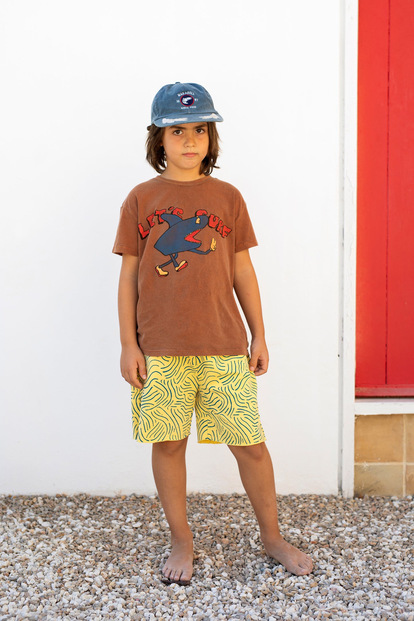 Waves Shorts Yellow 2y