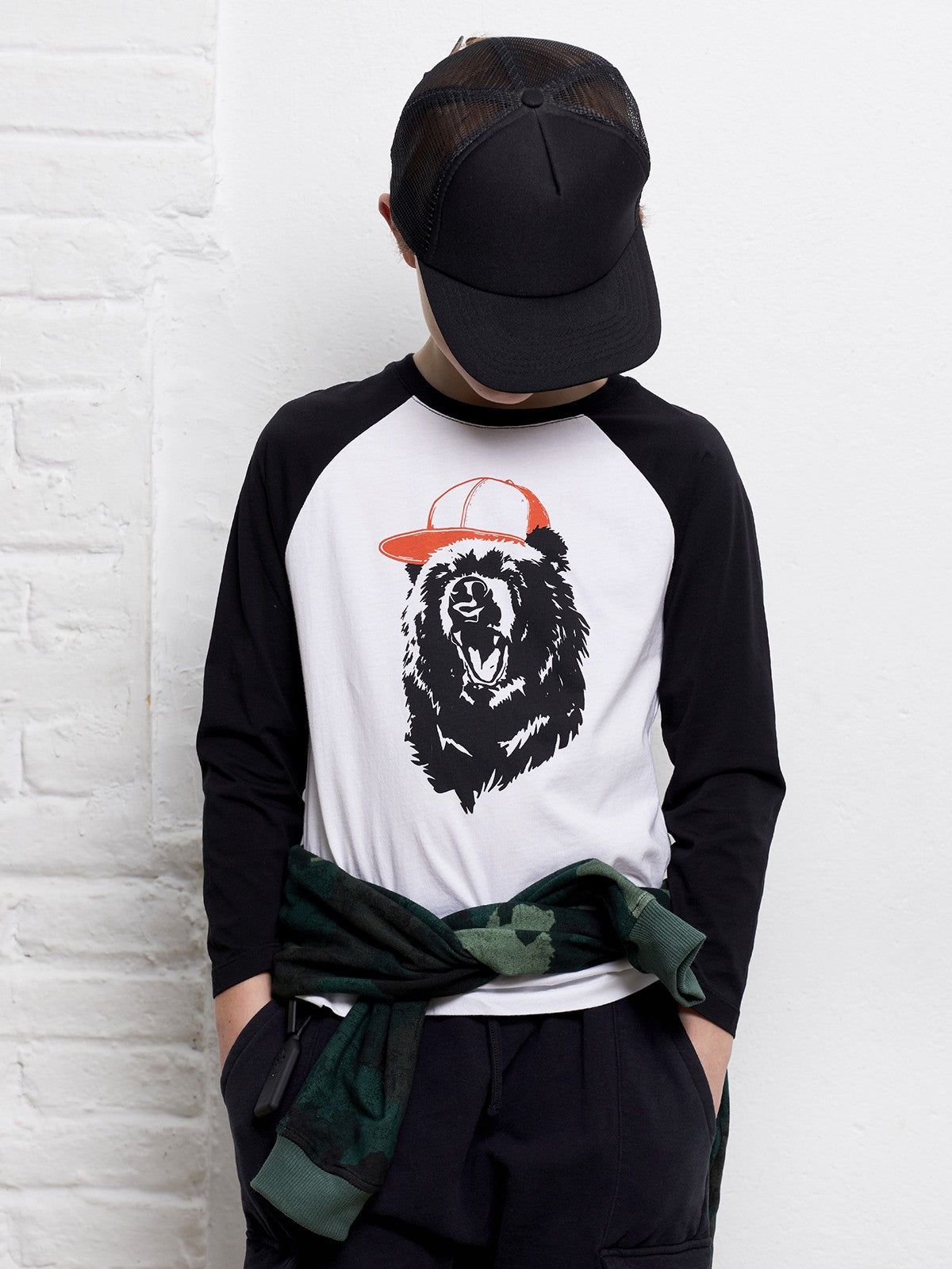 Bear Sound Long T-shirt 4Y