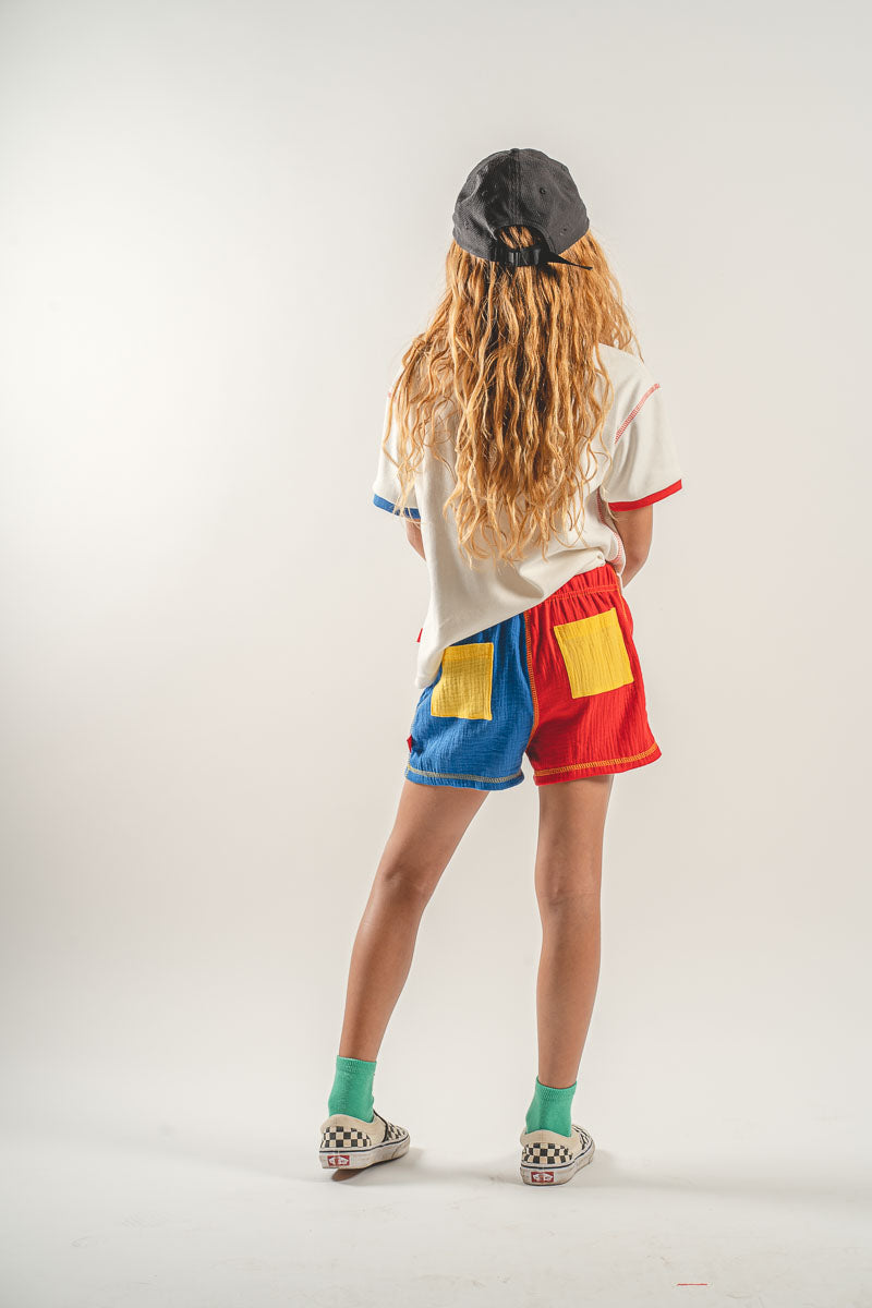 Bicolor Shorts