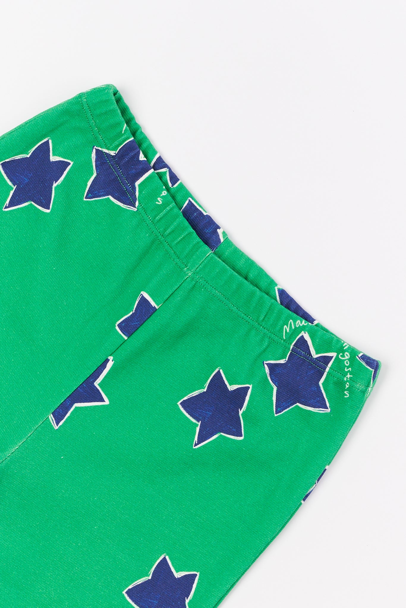 STARS LEGGINGS FLARED GREEN 4Y