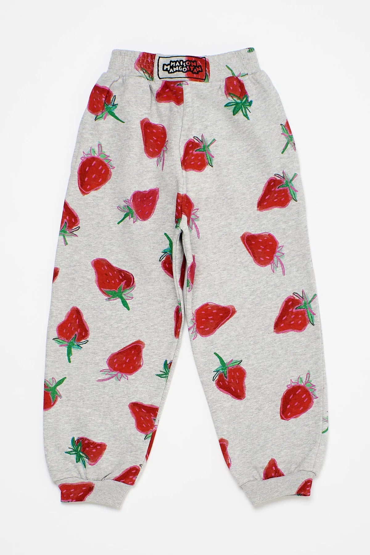 Strawberries Grey Pants 8Y