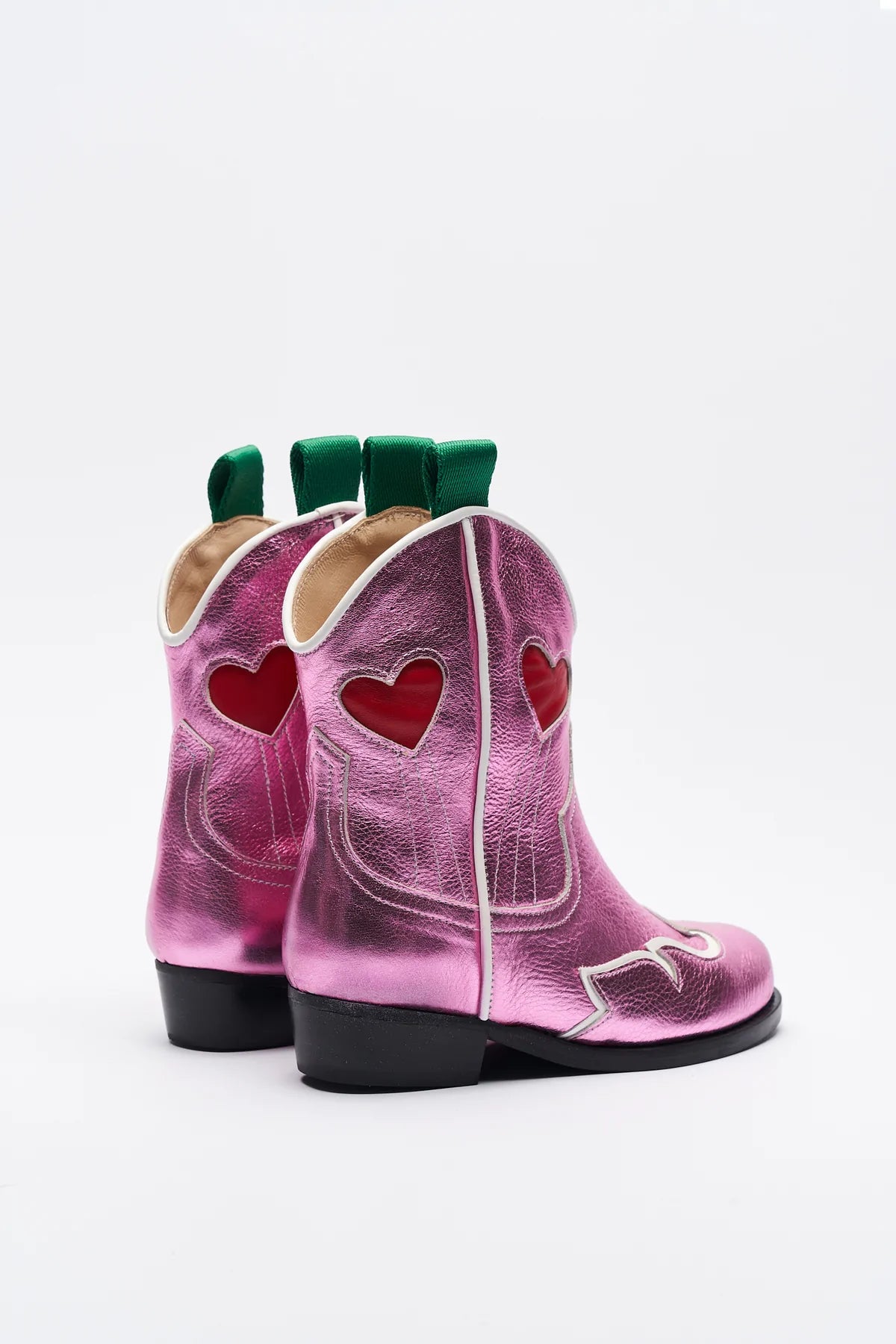Sweetheart Pink Boots 34(20.5cm)